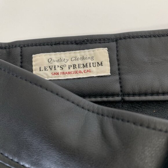 Levis 720 High Rise Skinny Pants 28 Black Ankle Slim Chic Stretch - Picture 8 of 11